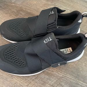 Tiem Black Cycling/Bike Shoes